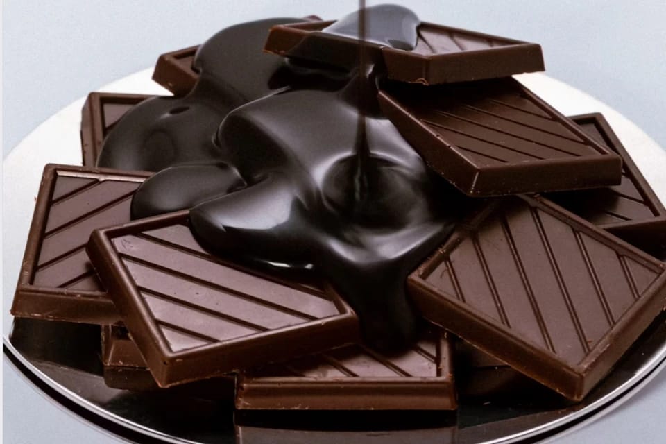 Chocolate pieces